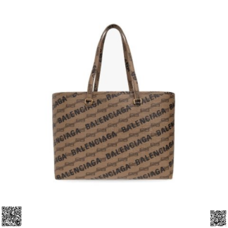 美國代購正品 Balenciaga Allover Logo 托特包