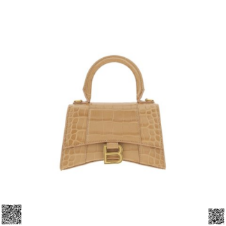 美國代購正品 Balenciaga Hourglass XS 壓紋沙漏包
