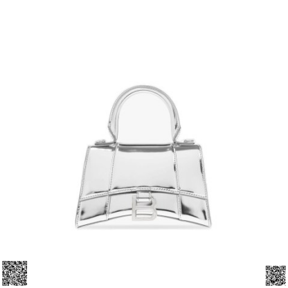 美國代購正品 Balenciaga Hourglass XS鏡麵沙漏包