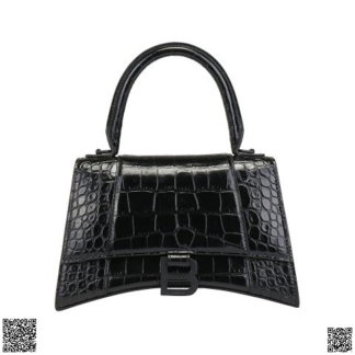 美國代購正品 Balenciaga Hourglass 小號壓紋沙漏包