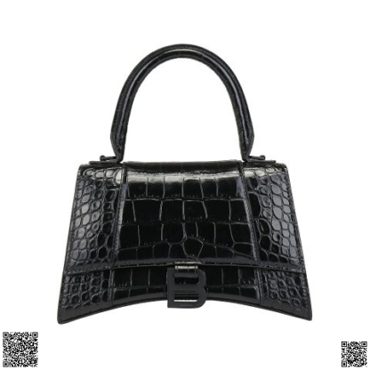 美國代購正品 Balenciaga Hourglass 小號壓紋沙漏包