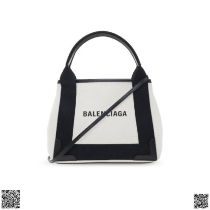 美國代購正品 Balenciaga Navy Cabas XS 托特包