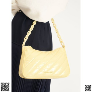 美國代購正品 Charles & Keith Butter Glow-In-The-Dark 鏈條包 K