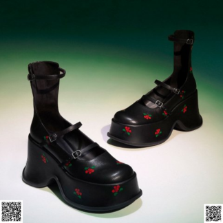 美國代購正品 Charles & Keith 厚底瑪麗珍鞋
