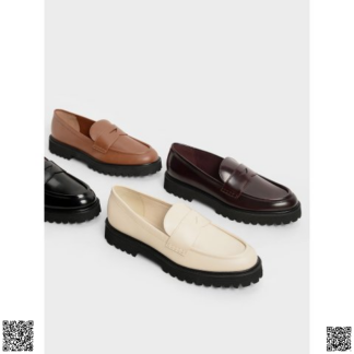 美國代購正品 Charles & Keith 百搭樂福鞋