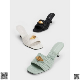 美國代購正品 Charles & Keith 穆勒拖鞋