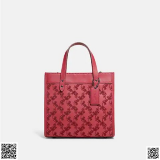 美國代購正品 Coach Field Tote 22 馬車印花托特包