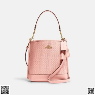 美國代購正品 Coach Mollie Bucket Bag 22 編織水桶包