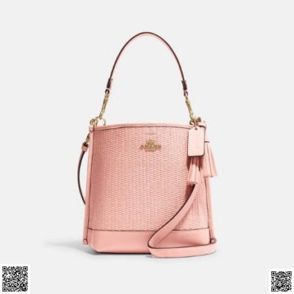 美國代購正品 Coach Mollie Bucket Bag 22 編織水桶包