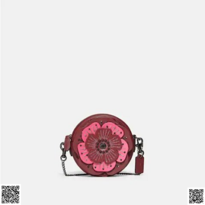 美國代購正品 Coach 山茶花斜挎包