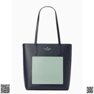 美國代購正品 Kate Spade Daily 多夾層拼色托特包