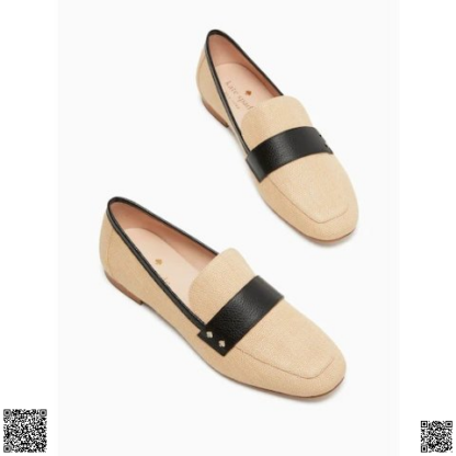 美國代購正品 Kate Spade Marina 拼色方頭樂福鞋