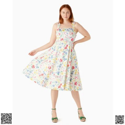 美國代購正品 Kate Spade 屋頂花園連衣裙