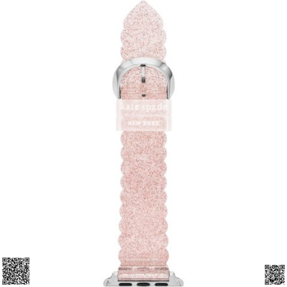 美國代購正品 Kate Spade 櫻花粉亮片蘋果錶帶