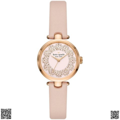 美國代購正品 Kate Spade 玫瑰金水晶腕錶