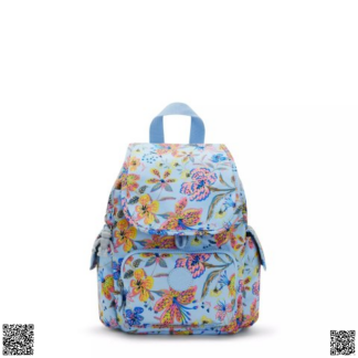 美國代購正品 Kipling 印花雙肩包