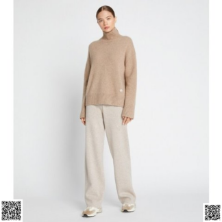 美國代購正品 Tory Burch 羊絨闊腿針織褲