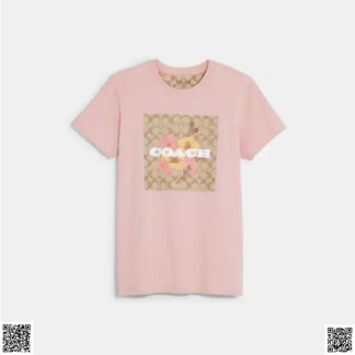 美國代購正品 小花logo T恤