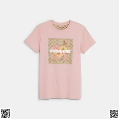 美國代購正品 小花logo T恤