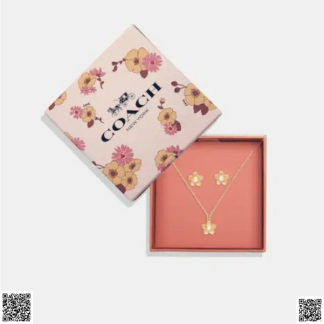 美國代購正品 耳釘項鏈套裝