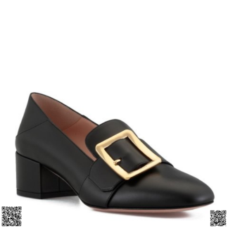 美國代購正品 Bally 粗跟樂福鞋