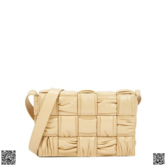 美國代購正品 Bottega Veneta Cassette 褶皺斜挎包