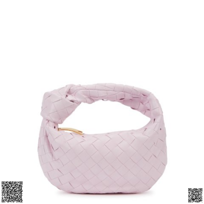 美國代購正品 Bottega Veneta Jodie Intrecciato mini 煙霧粉手