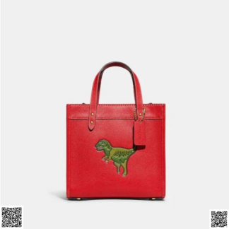 美國代購正品 Coach Field Tote 22 小恐龍托特包