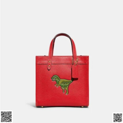 美國代購正品 Coach Field Tote 22 小恐龍托特包