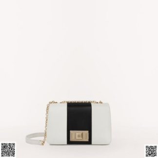 美國代購正品 Furla LULU 拼色鏈條包