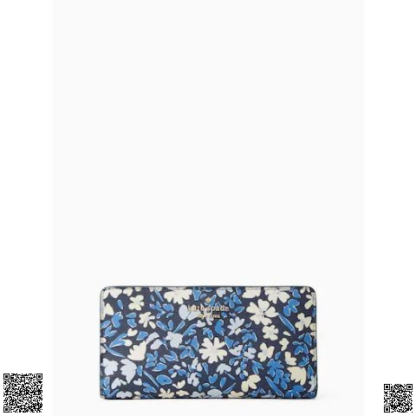 美國代購正品 Kate Spade Darcy 大號花朵護照錢包