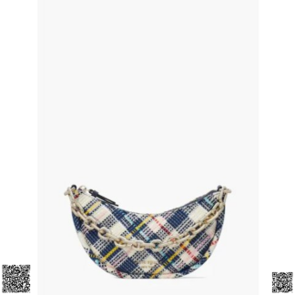 美國代購正品 Kate Spade Smile 花呢微笑腋下包