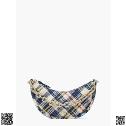 美國代購正品 Kate Spade Smile 花呢微笑腋下包