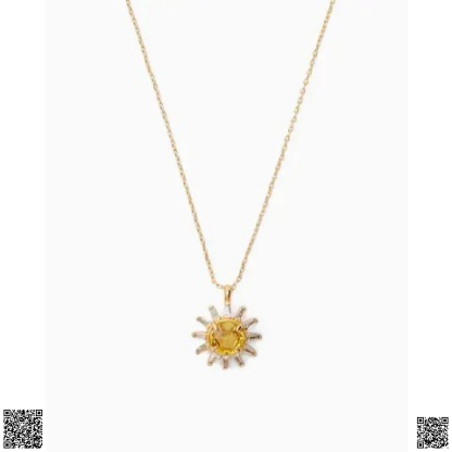 美國代購正品 Kate Spade 太陽花項鏈