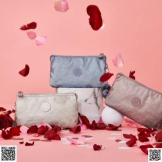 美國代購正品 Kipling 金屬色手拿包