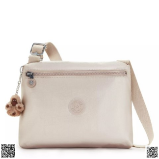 美國代購正品 Kipling 金屬色斜挎包
