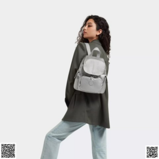 美國代購正品 Kipling 金屬色雙肩包