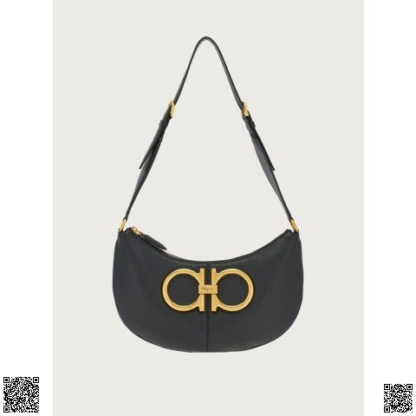美國代購正品 Salvatore Ferragamo Maxi Gancio 單肩包