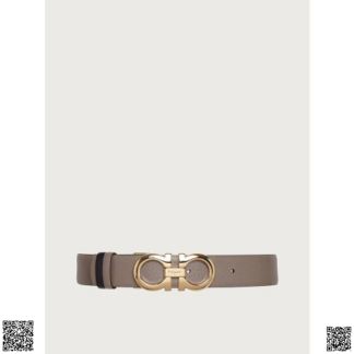 美國代購正品 Salvatore Ferragamo 雙麵腰帶
