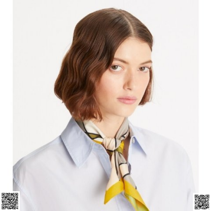 美國代購正品 Tory Burch ABSTRACT LOGO 絲巾