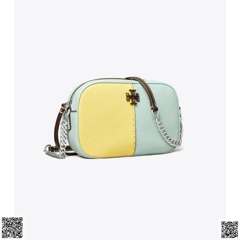 美國代購正品 Tory Burch MCGRAW COLOR-BLOCK 拼色相機包