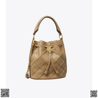 美國代購正品 Tory Burch SMALL FLEMING 菱格水桶包
