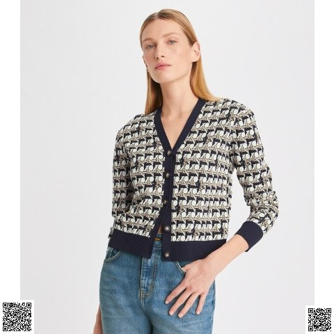 美國代購正品 Tory Burch 印花開衫