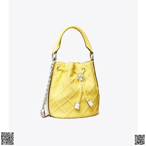 美國代購正品 Tory Burch 小雞黃水桶包
