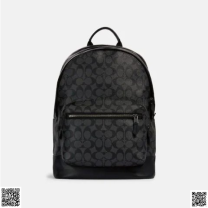 美國代購正品 West 老花雙肩包