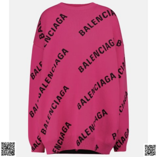 美國代購正品 Balenciaga Logo 羊毛毛衣