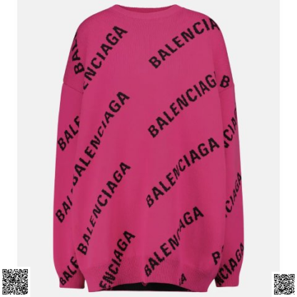 美國代購正品 Balenciaga Logo 羊毛毛衣