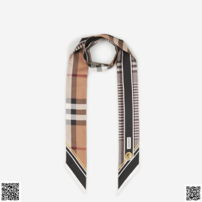 美國代購正品 Burberry 格紋印花方巾