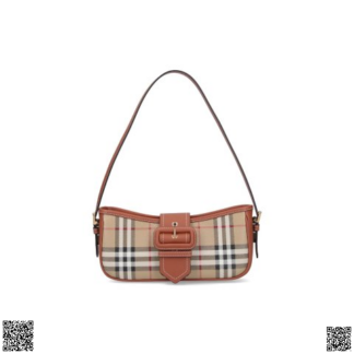 美國代購正品 Burberry 格紋單肩包