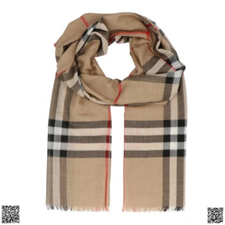 美國代購正品 Burberry 格紋圍巾